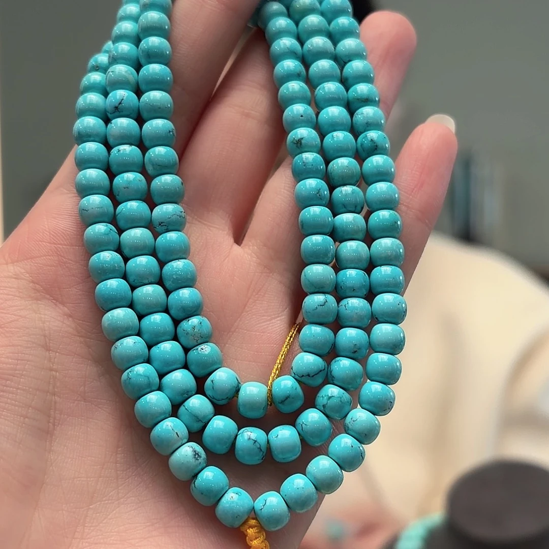 绿松石未镶嵌颈饰