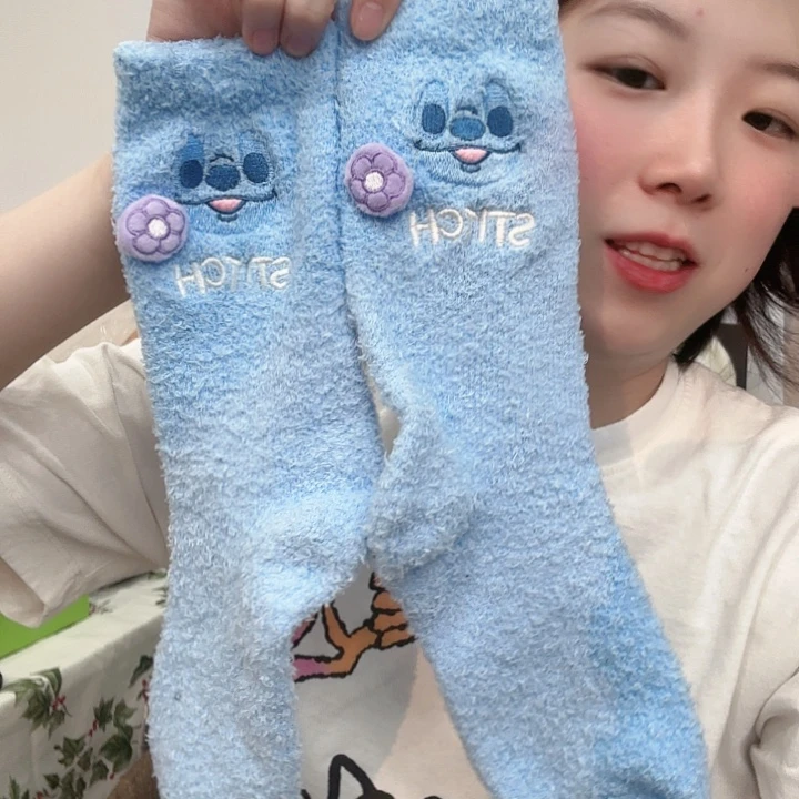 三醋酯纤维史迪仔睡眠袜
