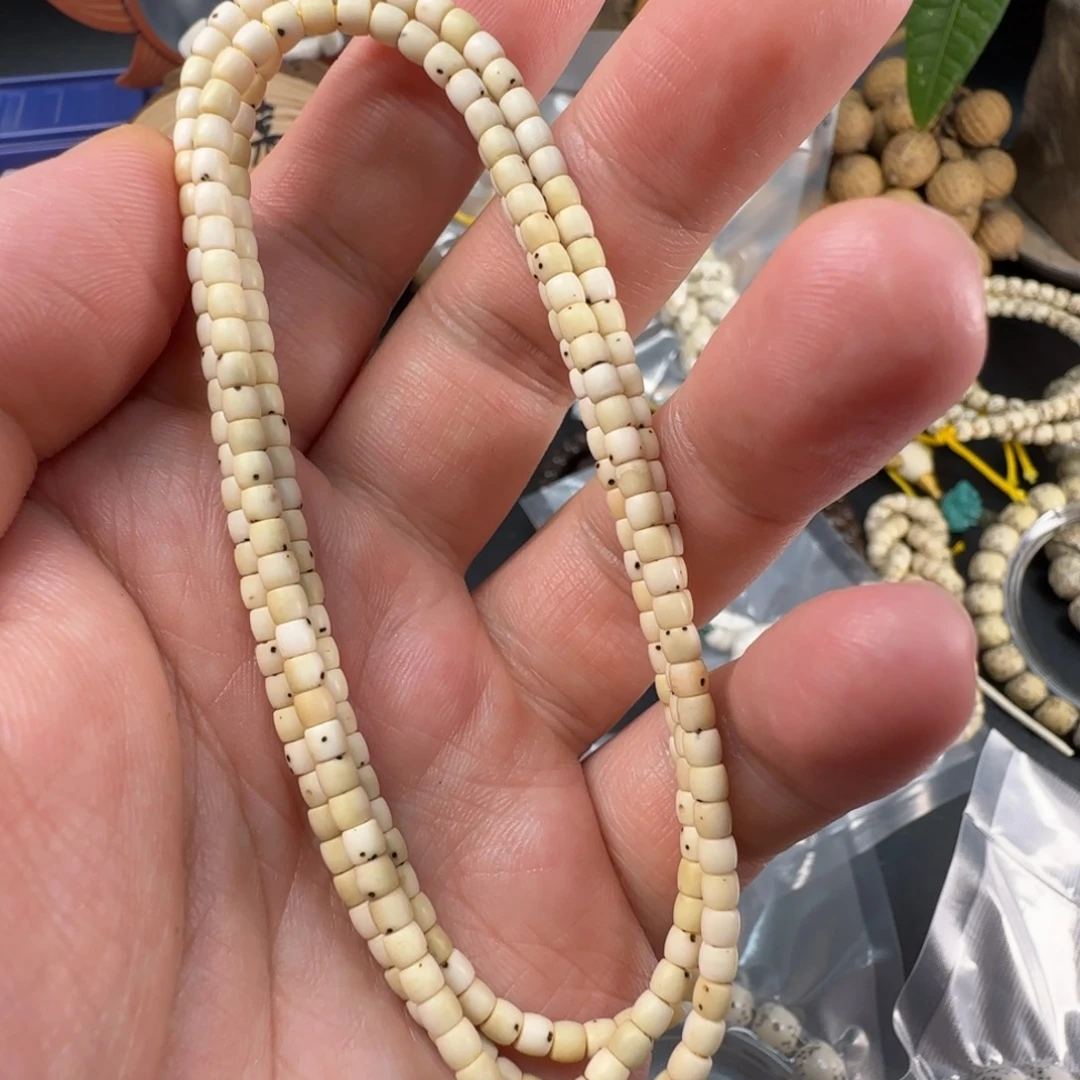 吊坠星月菩提3.5小米珠二星毕业款直切