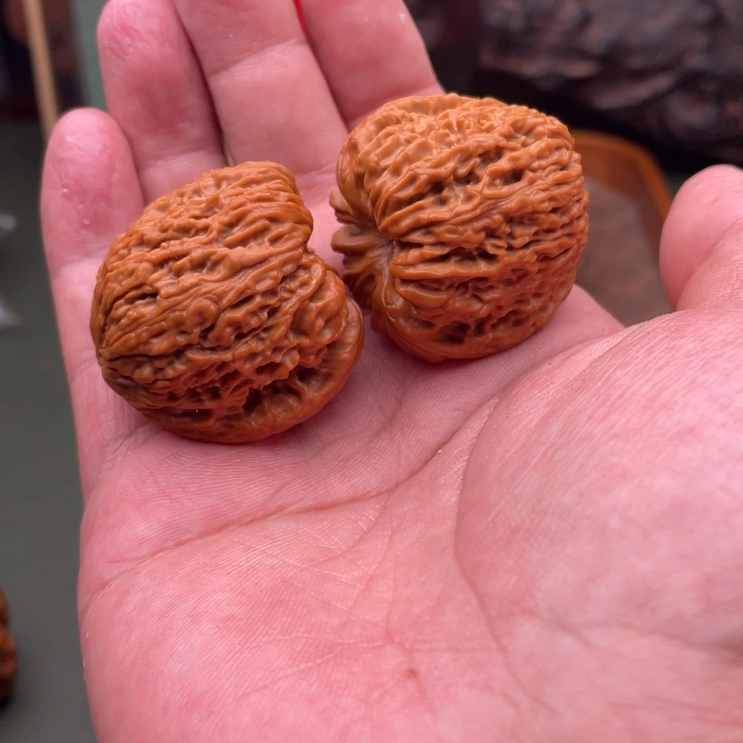 核桃手串/手链™**哄球疆凹底