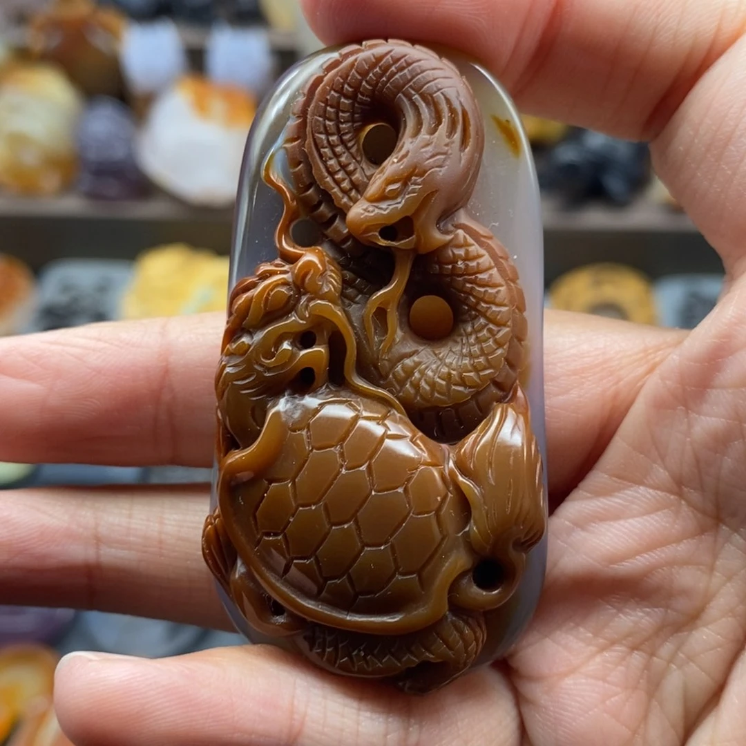 未镶嵌吊坠(不含链)玛瑙/玉髓