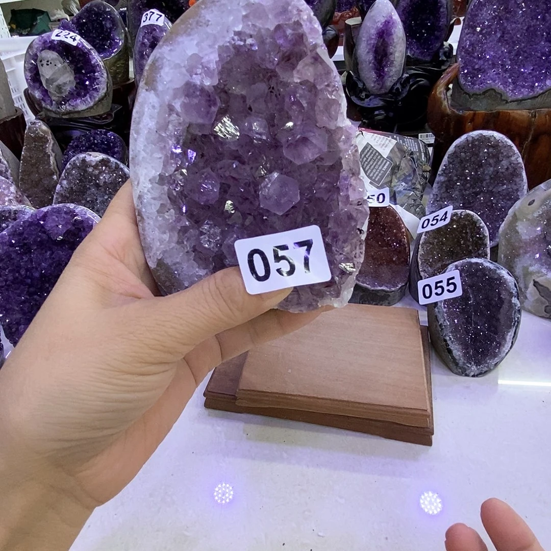 未镶嵌大型摆件（非配饰）紫晶