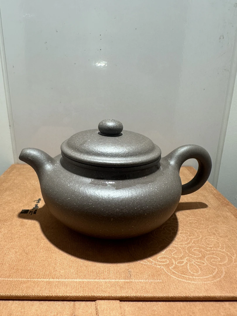 仿古天青泥紫砂壶