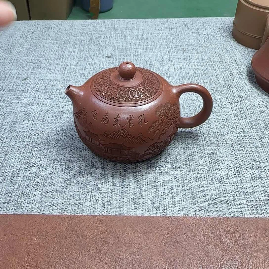 紫砂茶壶民间手艺人全手工制作