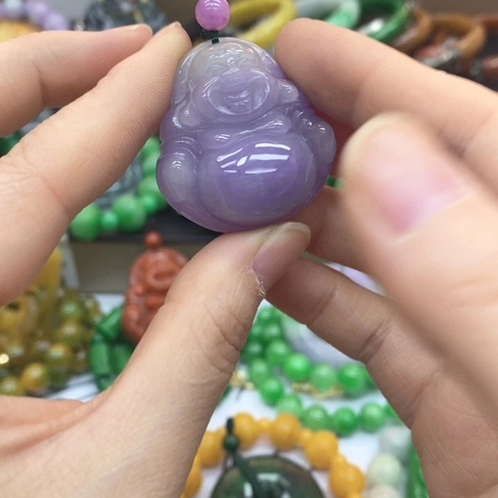 翡翠未镶嵌手链项链36