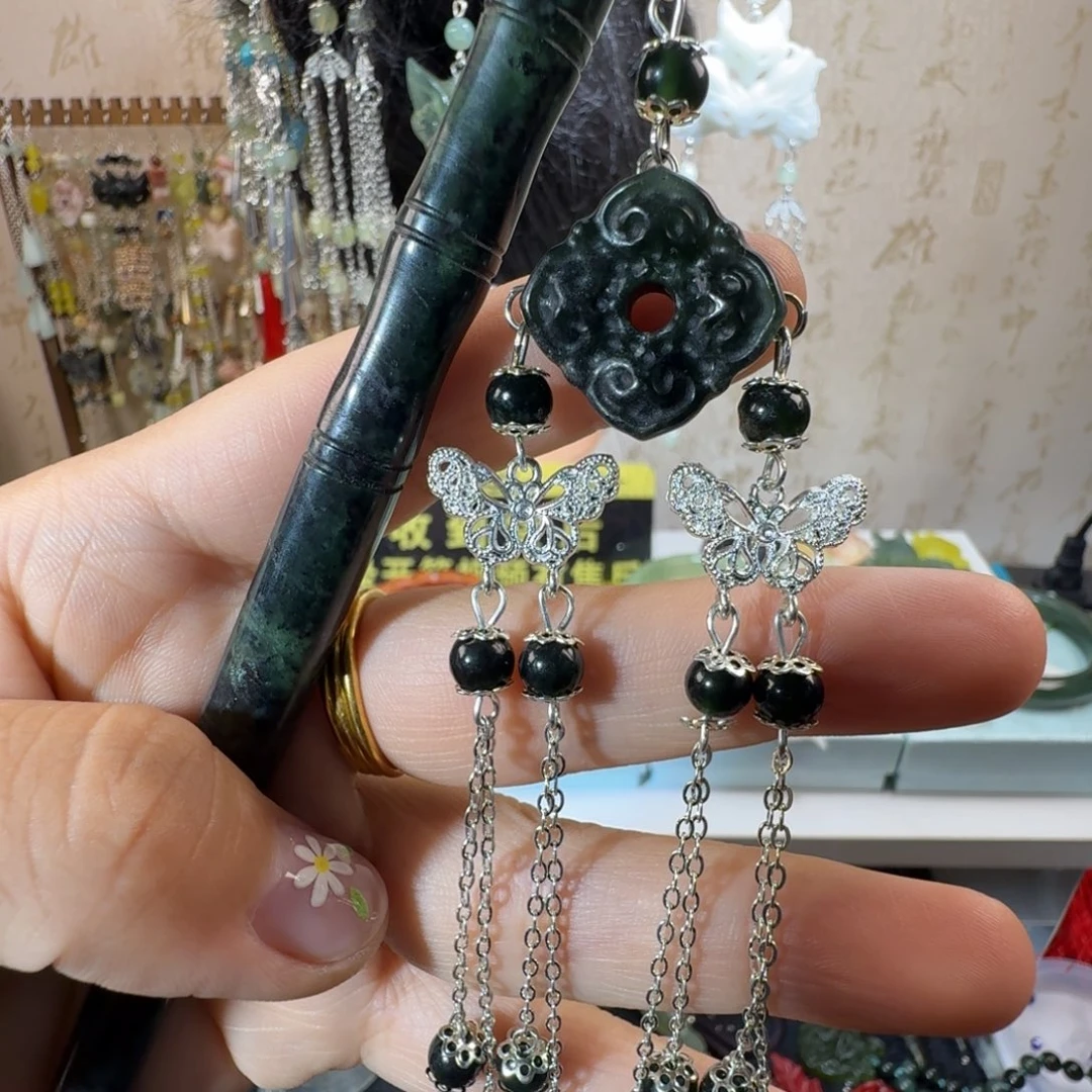 岫玉未镶嵌发簪福利款