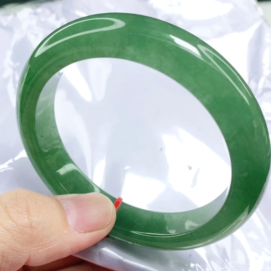 未镶嵌手镯翡翠56.5圈口毕业