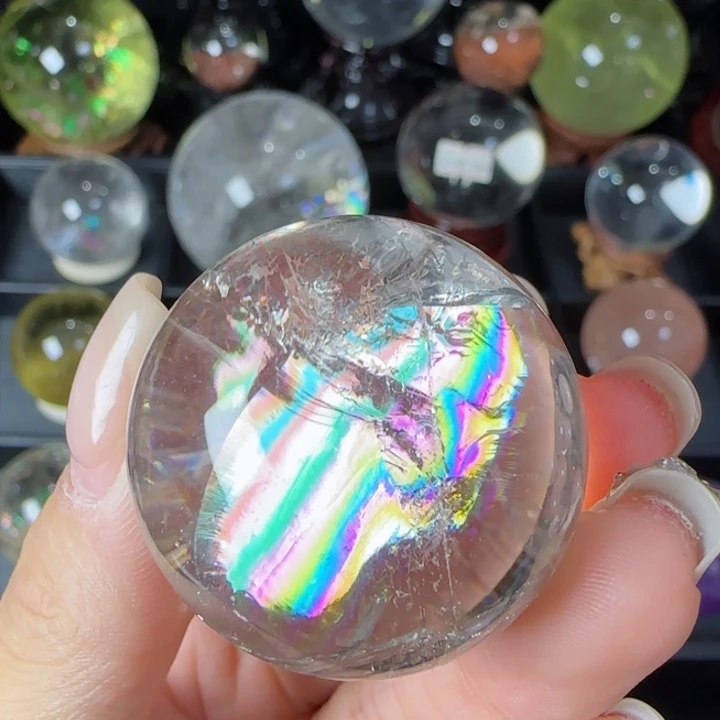 水晶天然水晶球B23未镶嵌天然