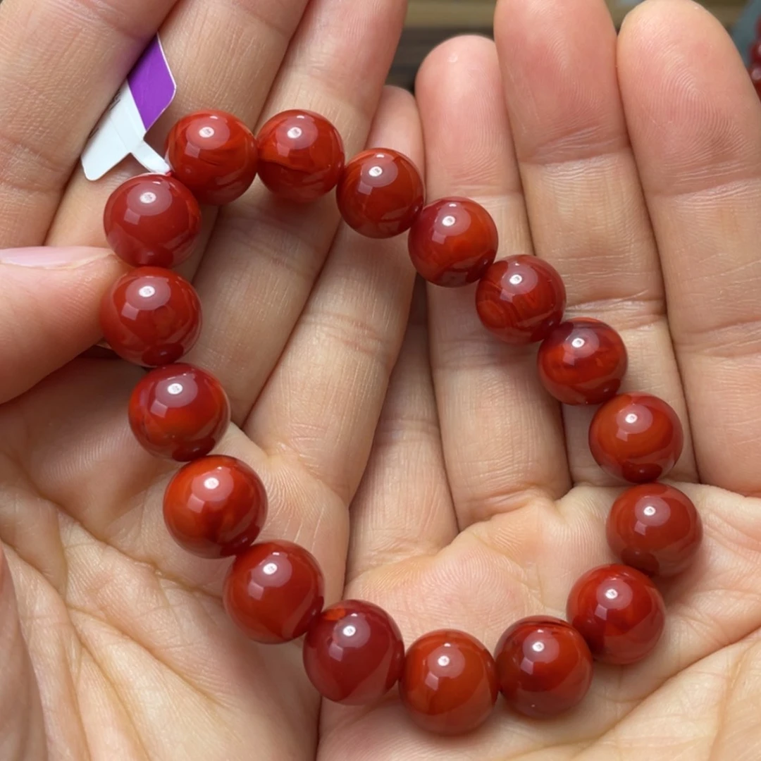 【闪购商品】未镶嵌原矿手串南红玛瑙如**偿  11
