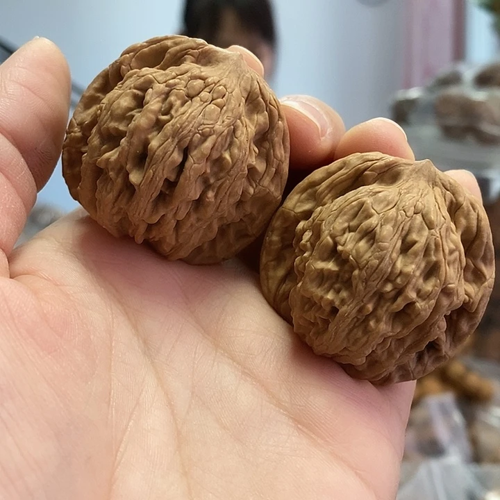 把件文玩核桃41.5虎头