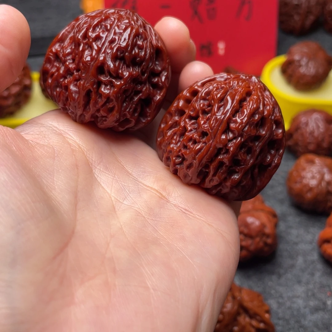 文玩核桃吊坠文玩核桃 手把件 南将石 40