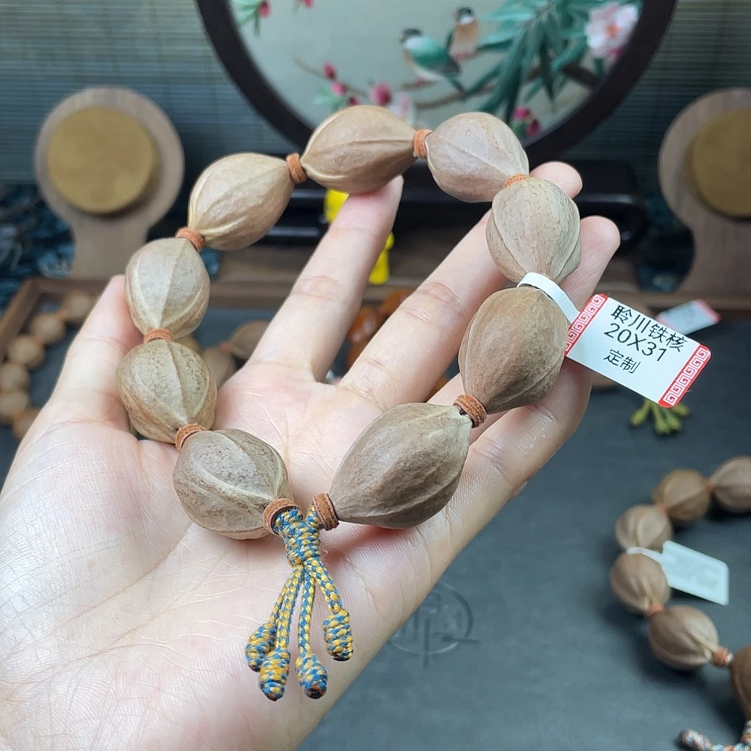 油***活橄榄核手串/手链2031梅林铁核