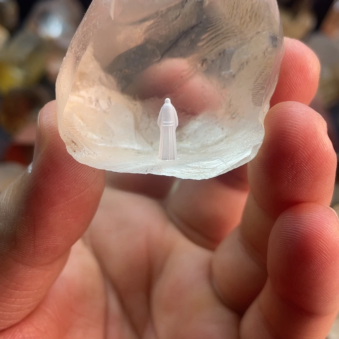 水晶未镶嵌珠宝半成品