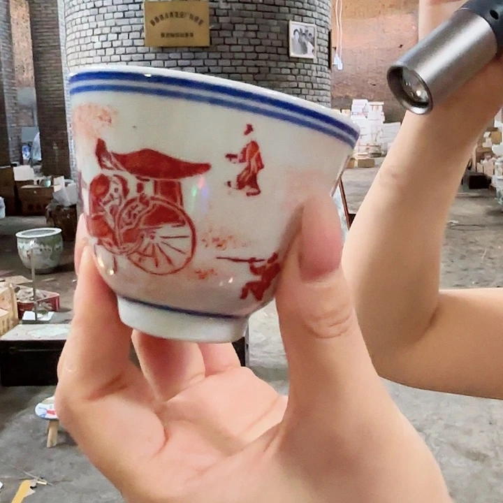 摆件景德镇高温陶瓷主人杯