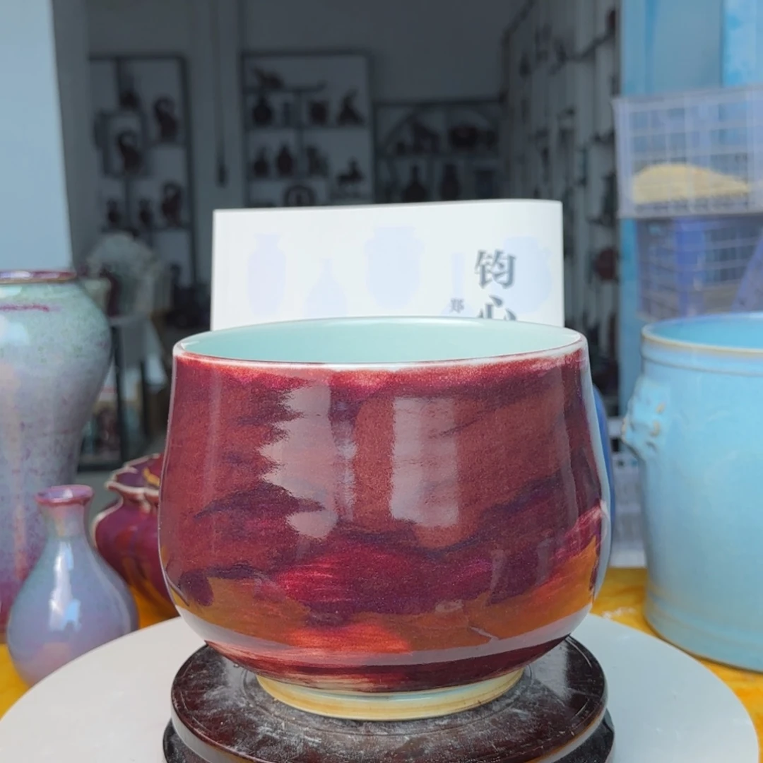 摆件郑家钧窑摆件
