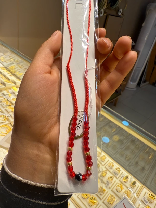 合金吊坠 福利款 项链红色