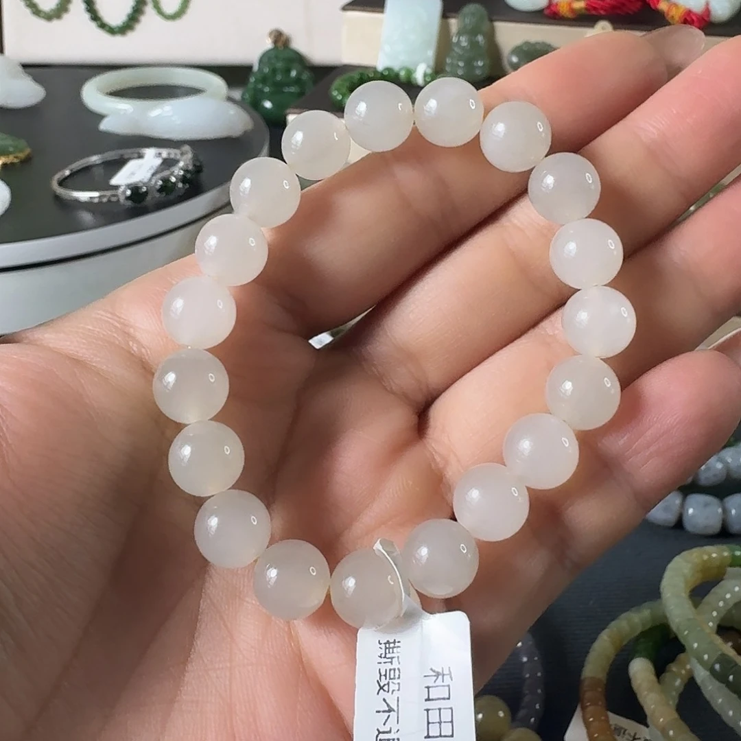 未镶嵌手串和田玉