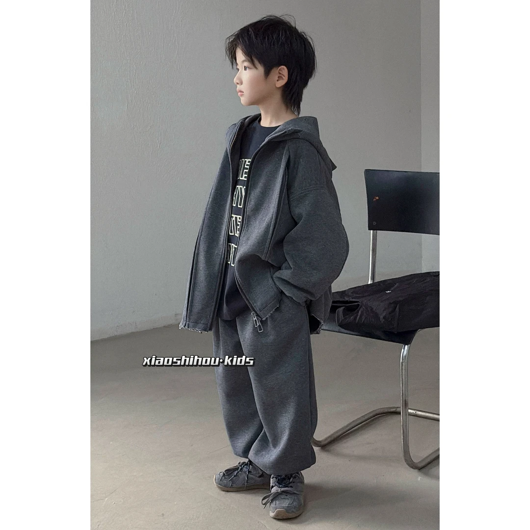 小时候kids【备注编码】新款秋季男女童中大童卫衣外套潮流时尚百搭