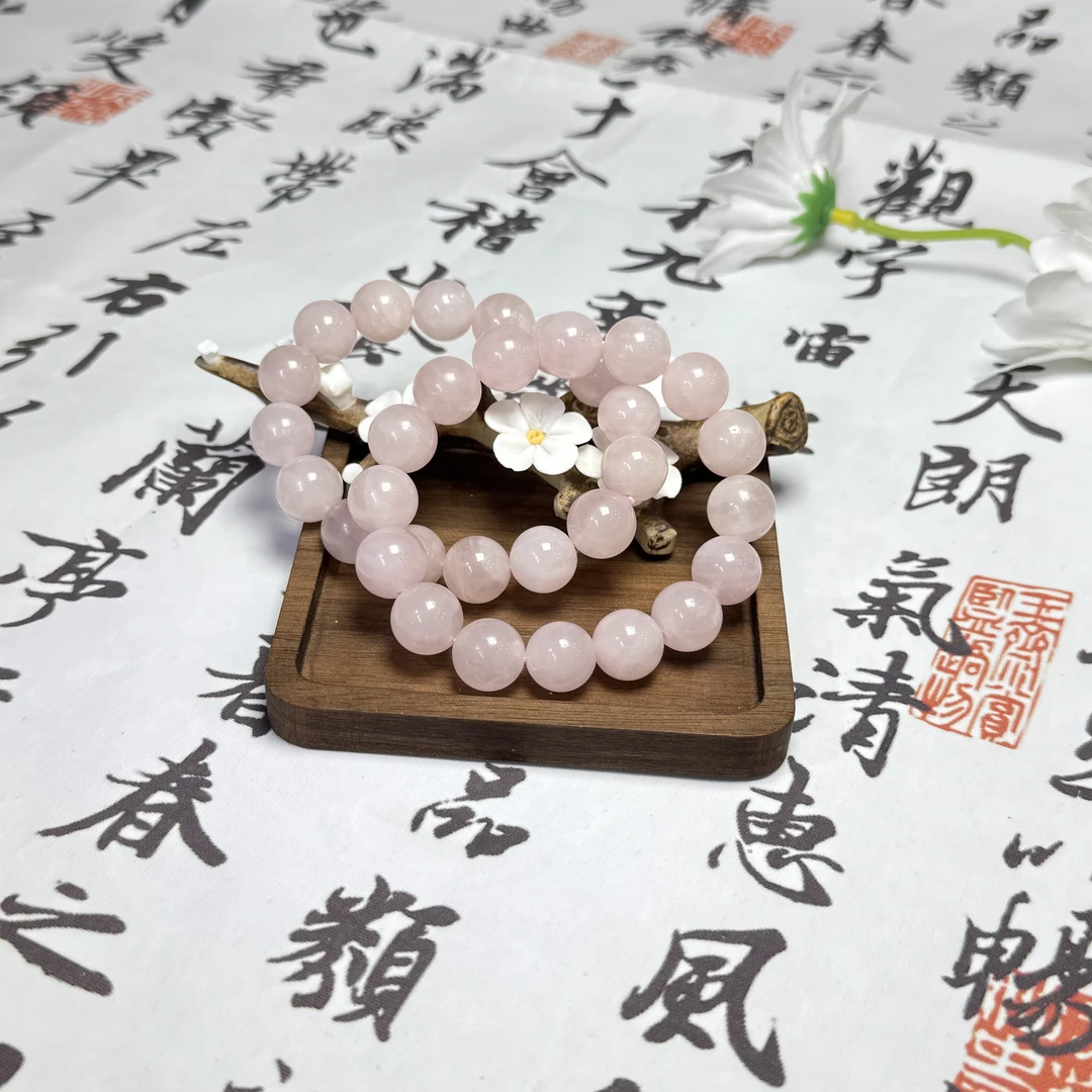 天然粉晶手串拍一发一多样性发其一 1070014