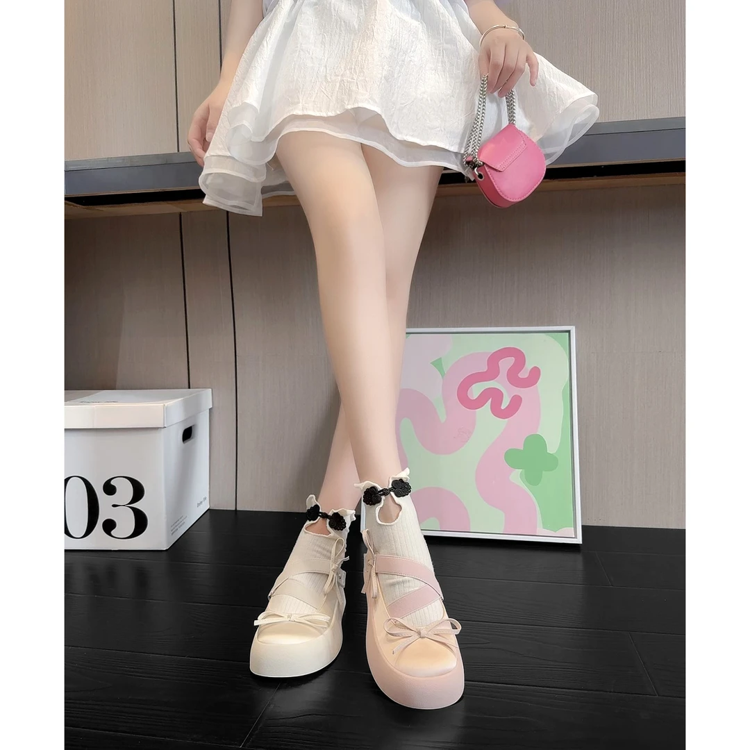 【RIELOV●牙牙●小仙女】时尚增高4cm潮流百搭女士休闲鞋2735