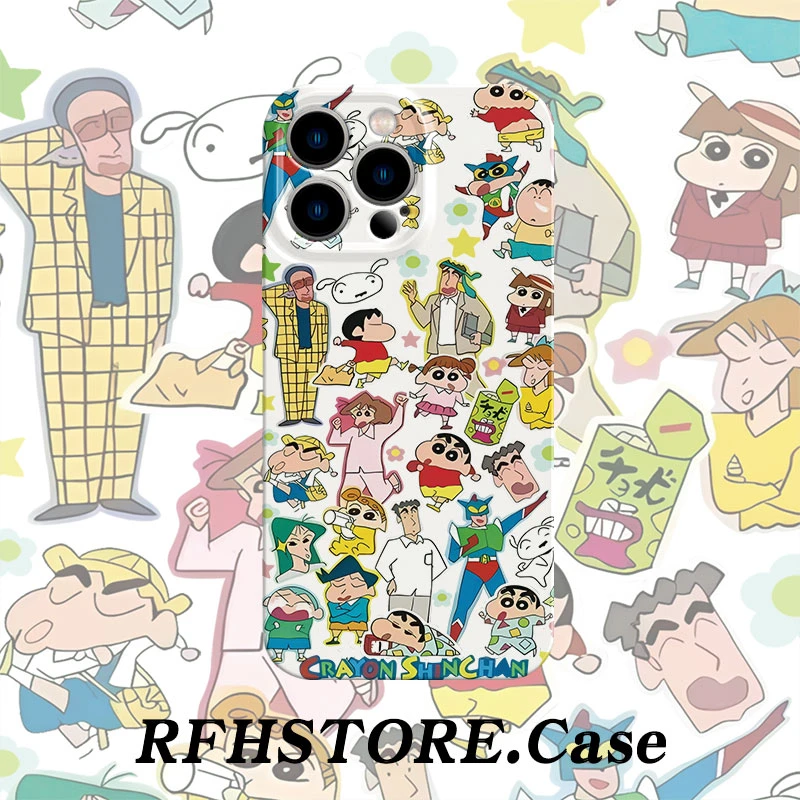 飞虎胜小新家族适用苹果16pro菲林手机壳华为P70oppo小米vivo硬壳