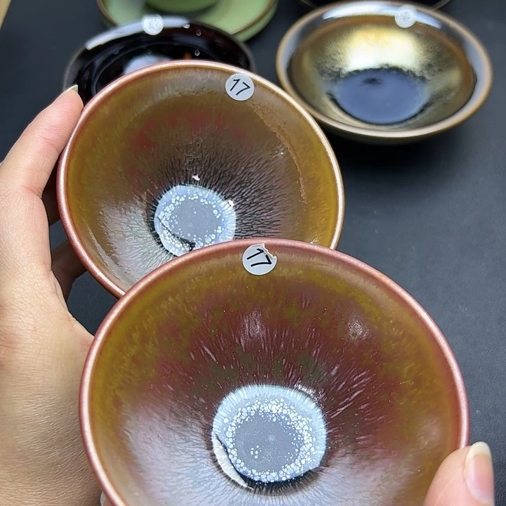 茶盏建窑建盏主人杯