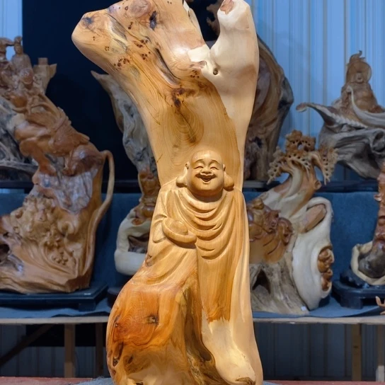 柏木（崖柏）根雕摆件