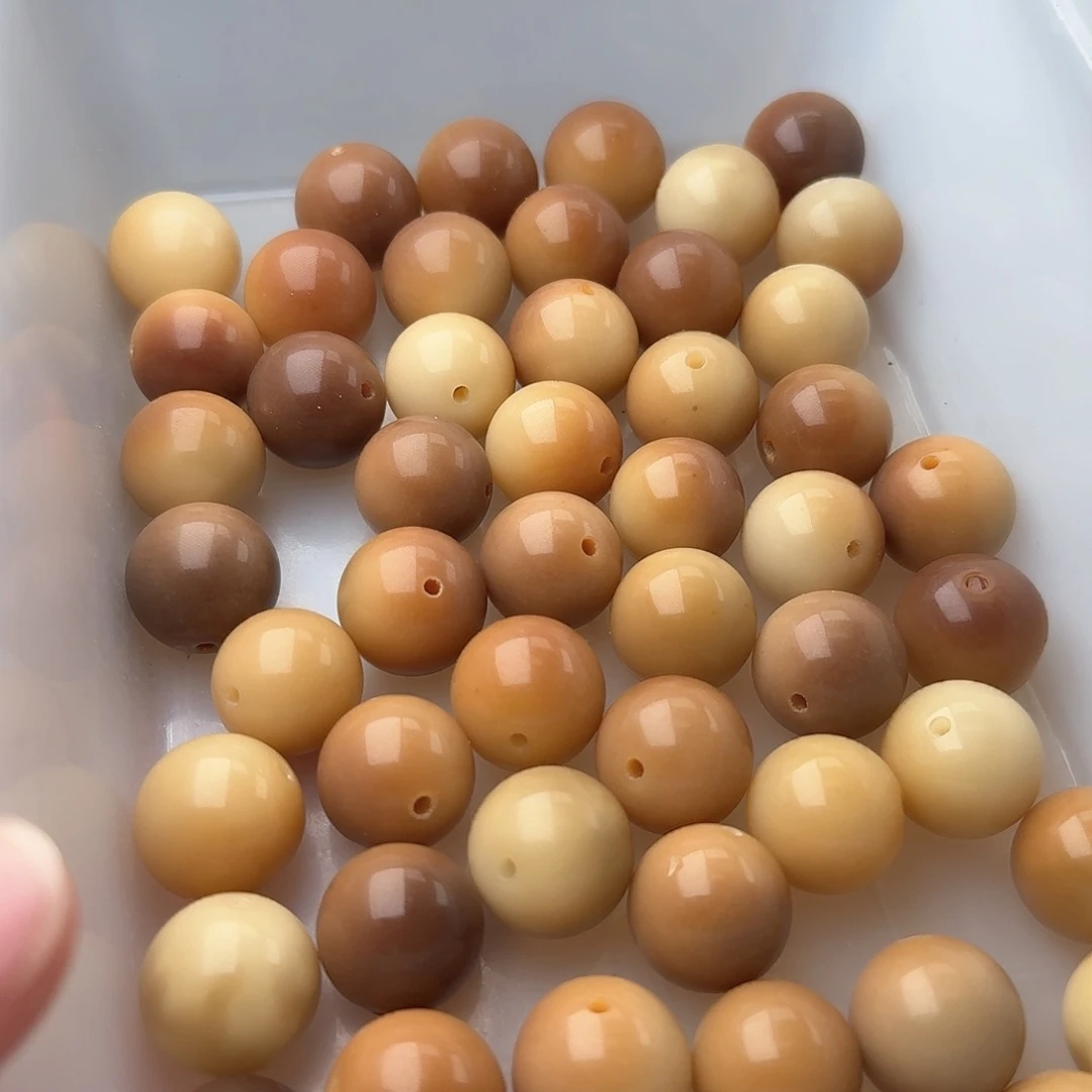 菩提根/象牙果吊坠20颗咸蛋黄18圆