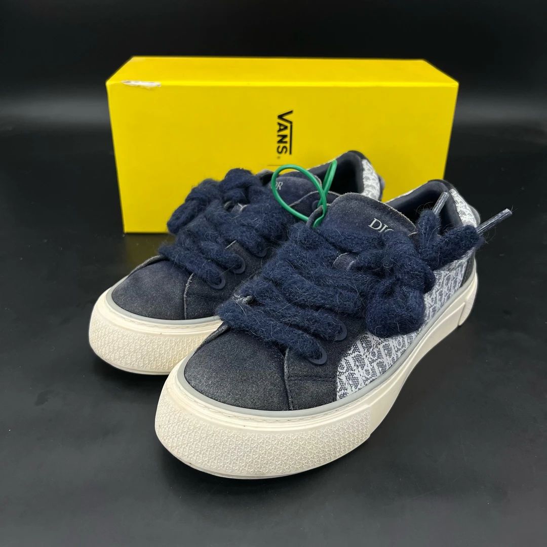 95新 DIOR/迪奥 码数41 dior鞋 b33 蓝白 配盒