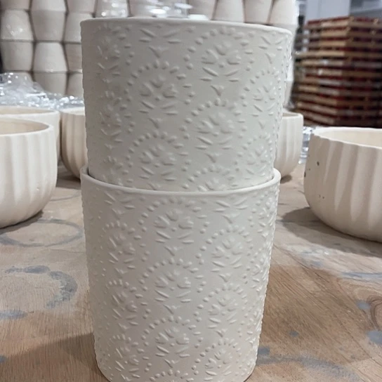 陶瓷外贸尾货多肉绿植陶瓷花钱