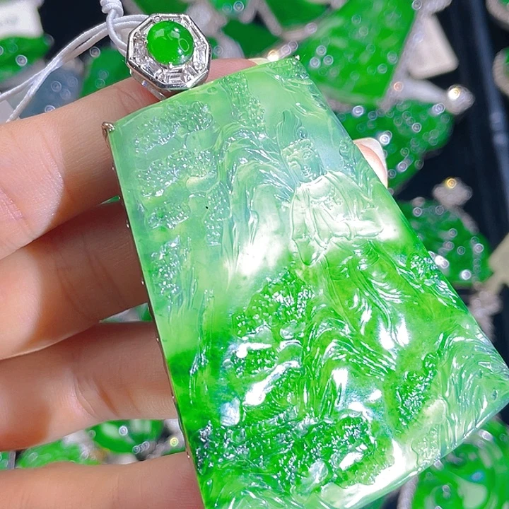 颈饰未镶嵌翡翠02