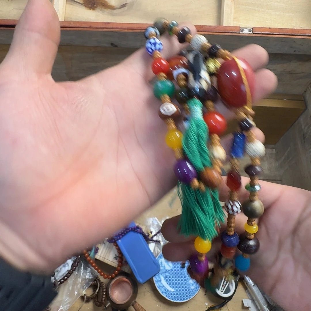 瓷片陶瓷手串，多样性发一