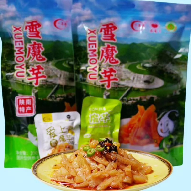 魔芋爽脆素毛肚魔芋丝香辣解馋休闲零食