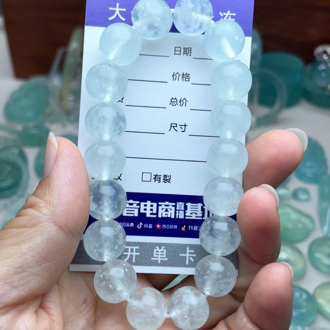 未镶嵌蛇纹石玉手链