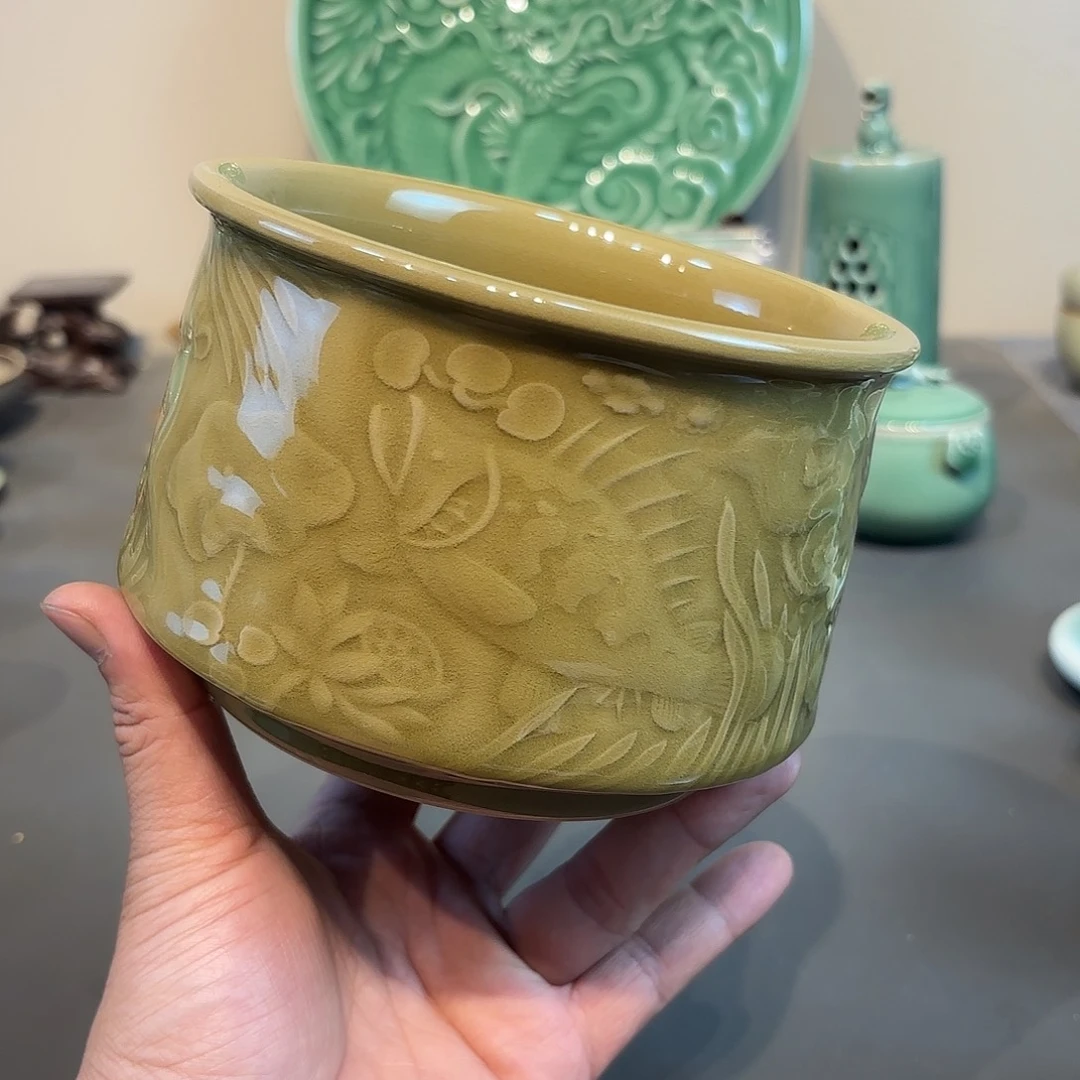 瓷片龙泉青瓷福利青瓷