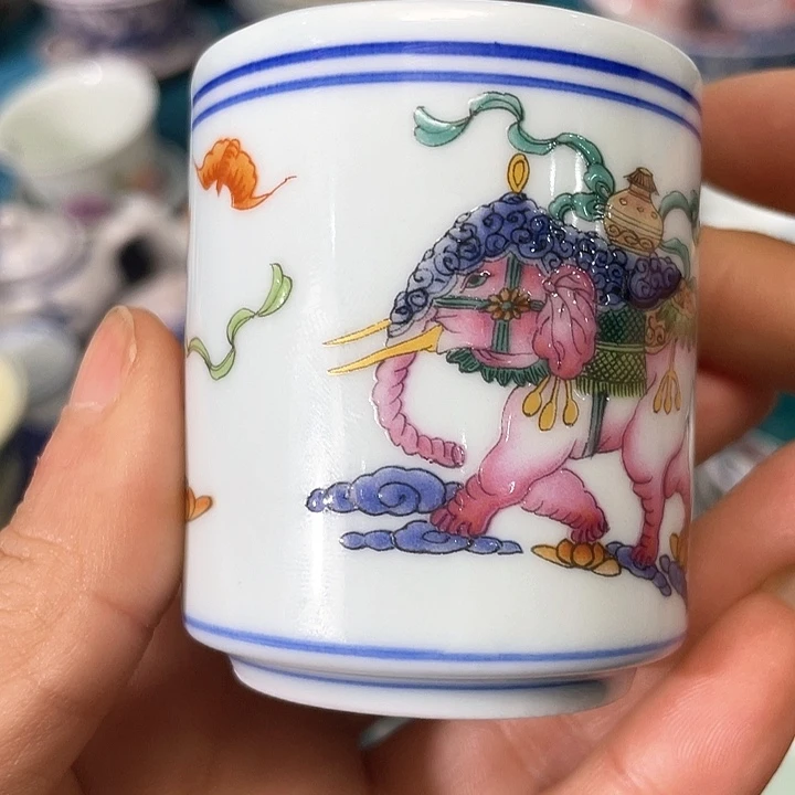 景德镇陶瓷主人杯133444