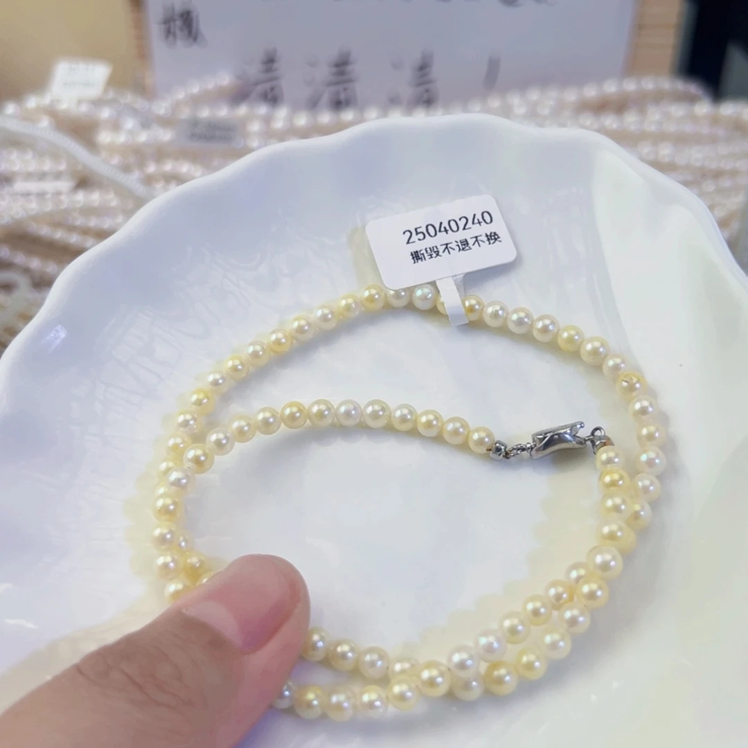 未镶嵌手绳淡水珍珠