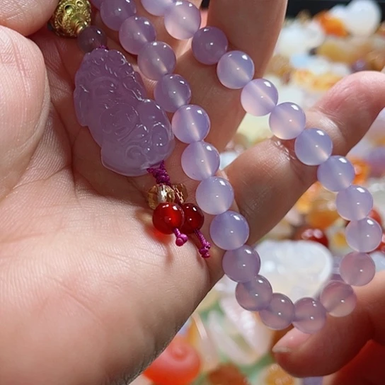 玛瑙/玉髓颈饰未镶嵌@***金