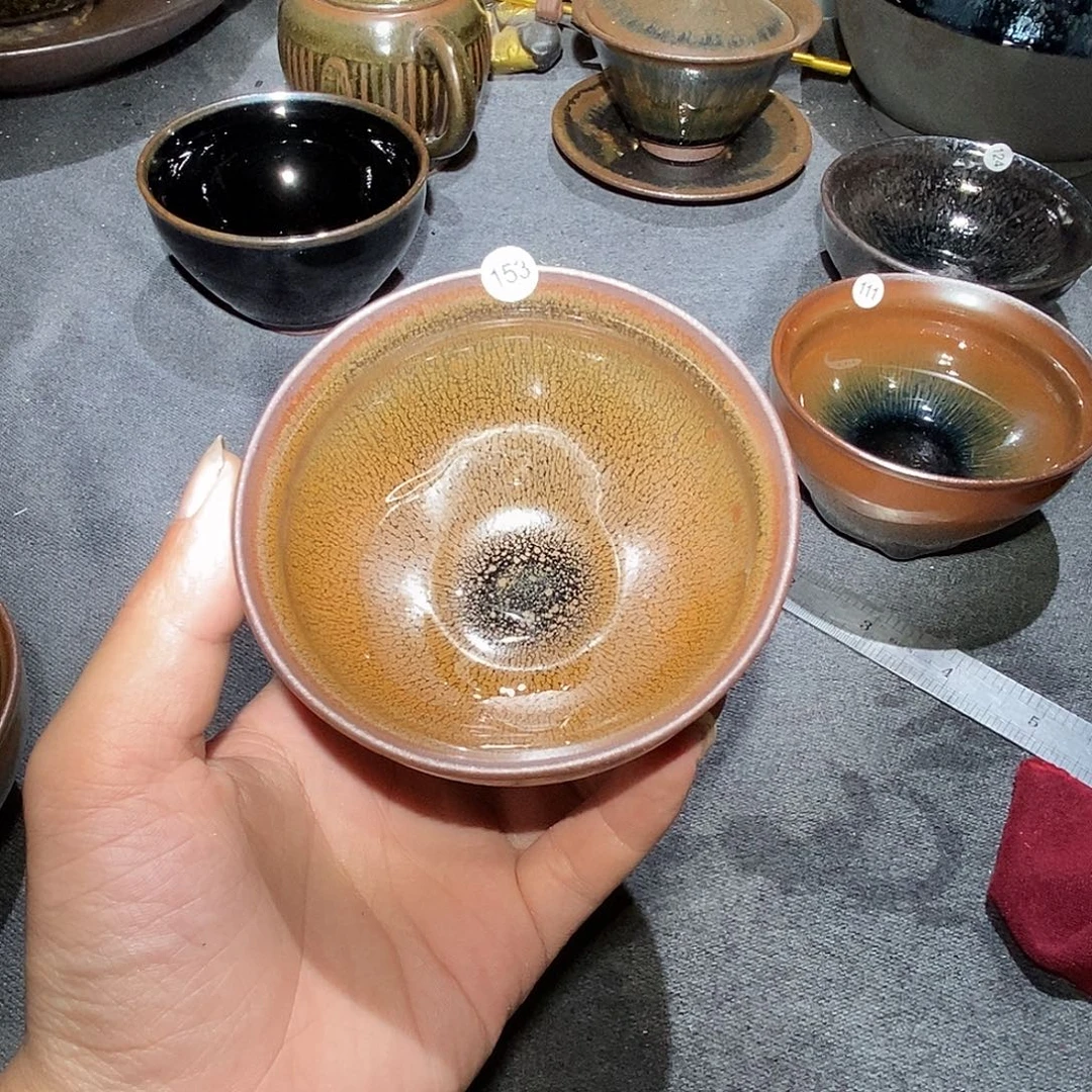 茶盏禄存建盏主人杯153