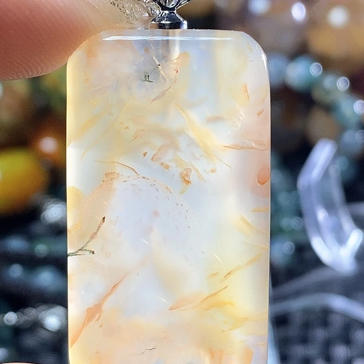 玛瑙/玉髓未镶嵌颈饰