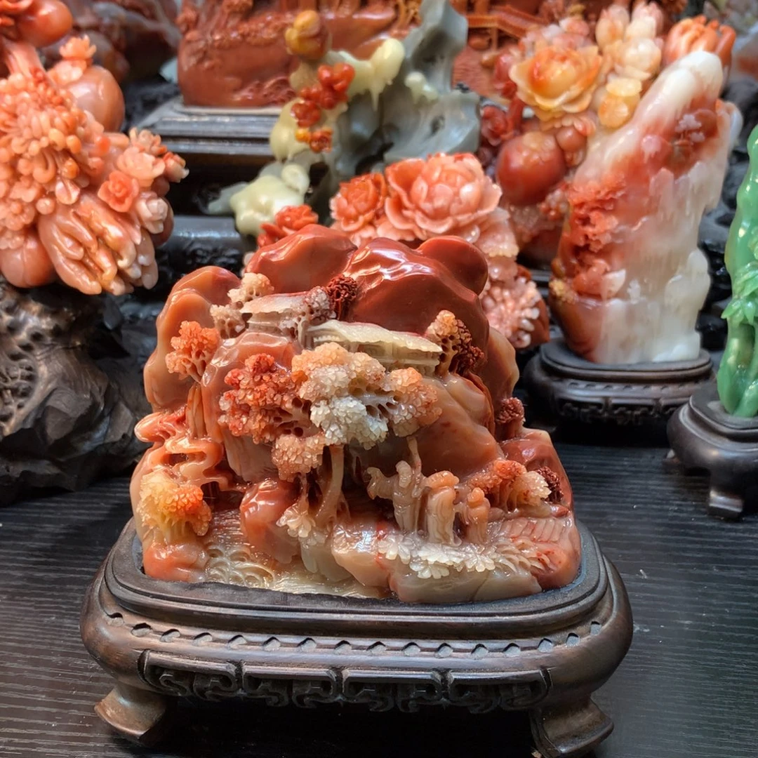 寿山石寿山石摆件