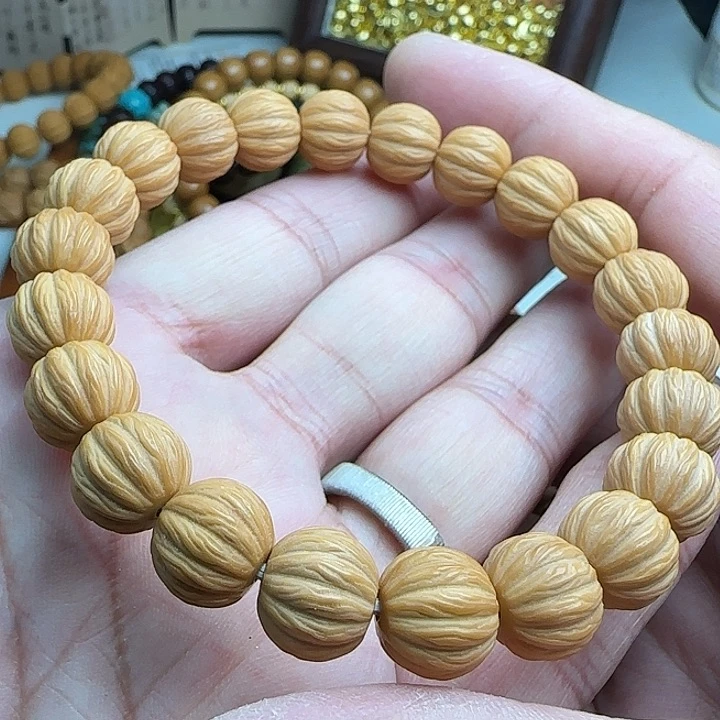猴头核桃手串全品精工龙纹小瓜珠尺寸11+mm