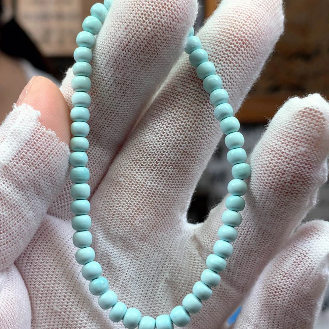 绿松石未镶嵌挂件