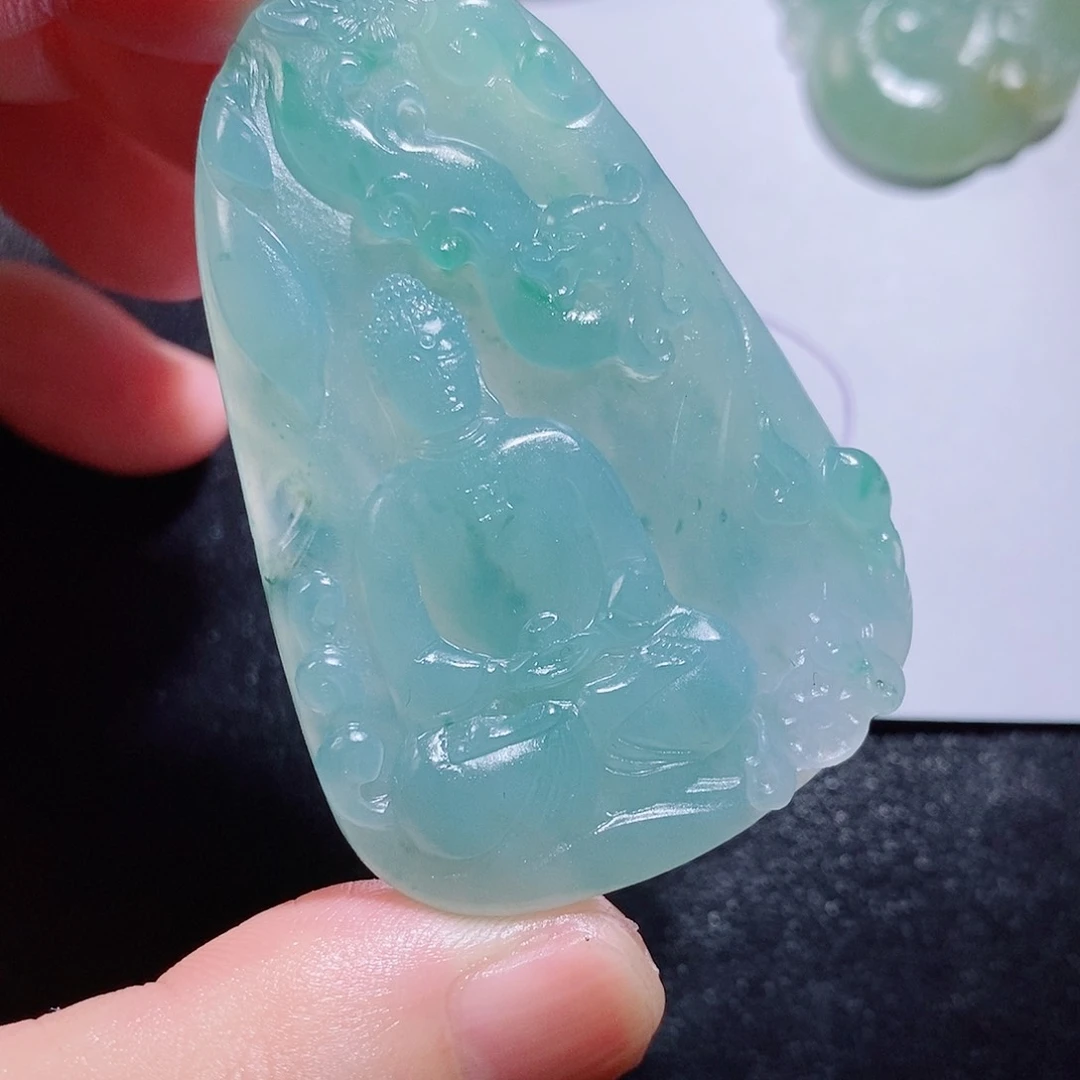 定制翡翠未镶嵌毛货