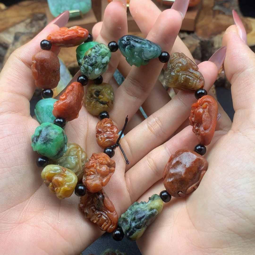 赵***姐未镶嵌定制翡翠翡翠