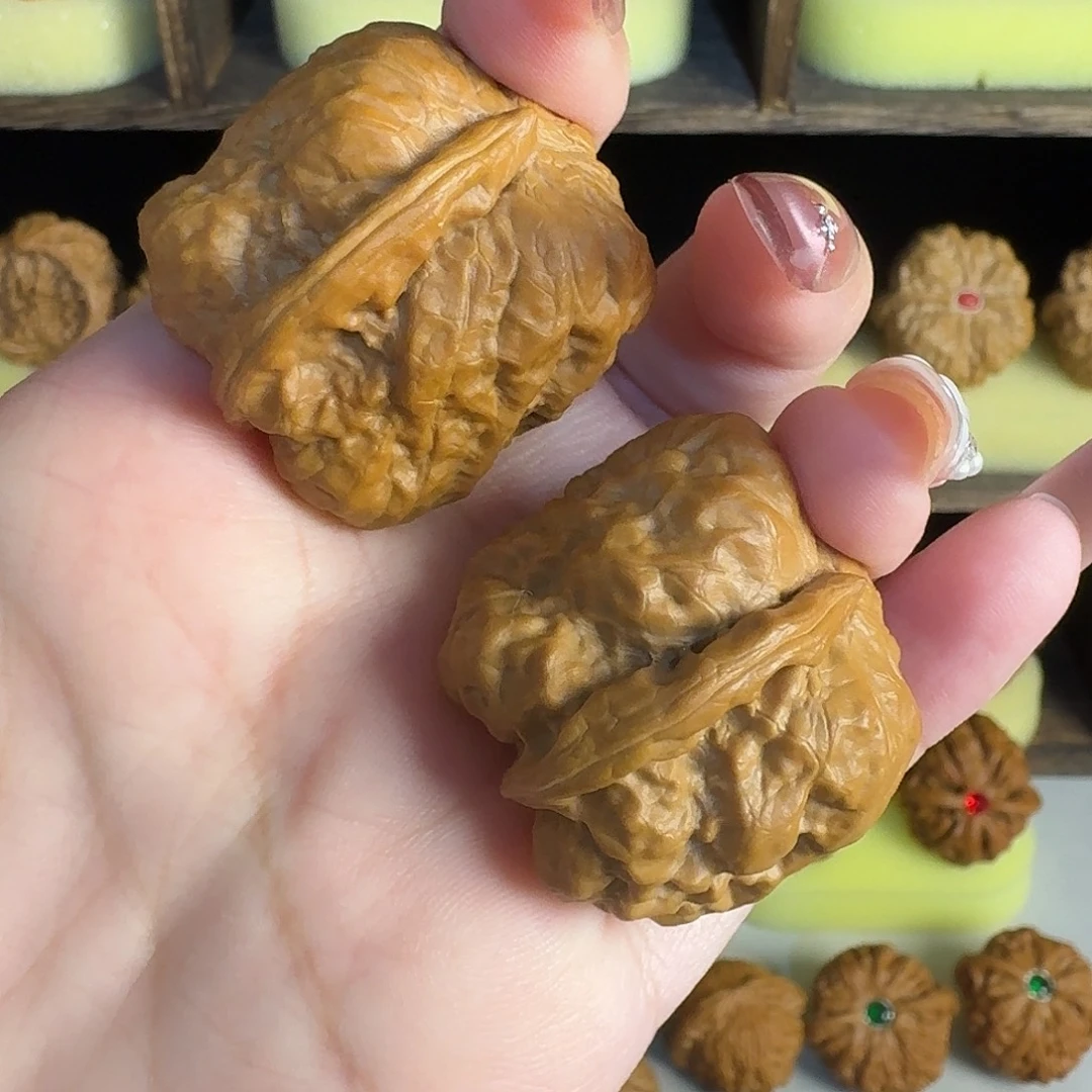 手串/手链核桃文玩核桃一帆风顺边33（镶嵌介意勿拍）