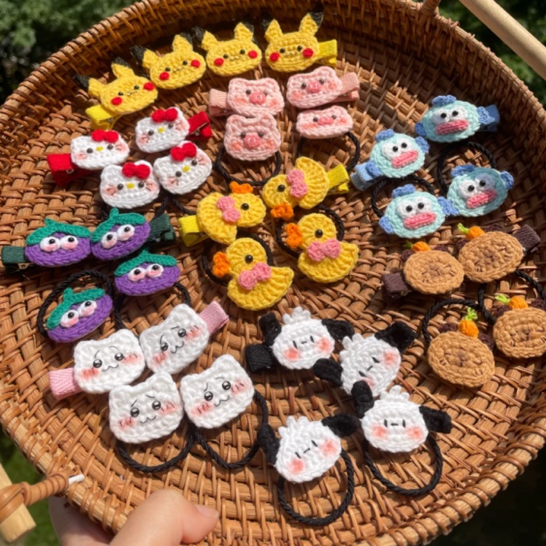 （本店满30元包邮）发绳款儿童可爱宝宝秋冬韩版创意头饰