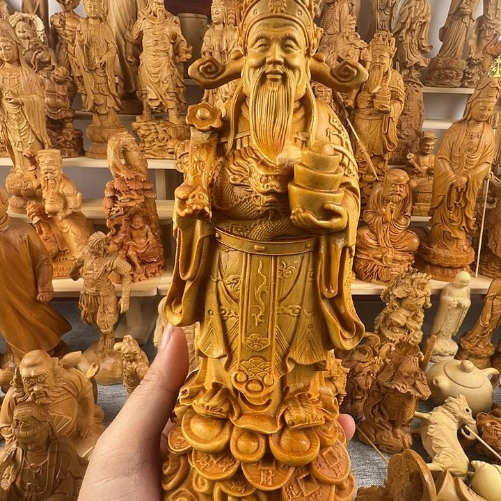 柏木（崖柏）宗*财神爷全品