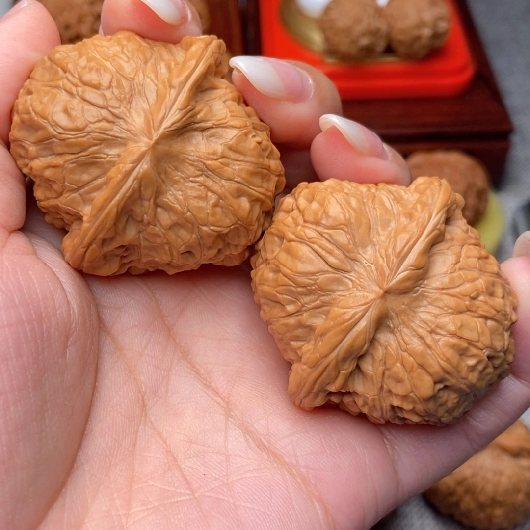 把件文玩核桃毕业南瓜45全品48克