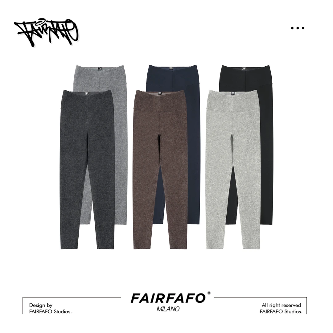 【外穿高腰打底裤】THKZ59361冬季新款显瘦时尚百搭高腰打底裤